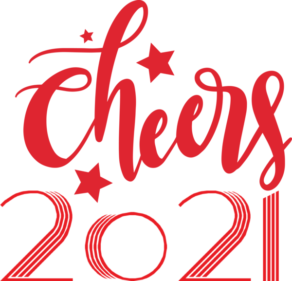 Transparent New Year Icon Cricut Logo for Happy New Year 2021 for New Year