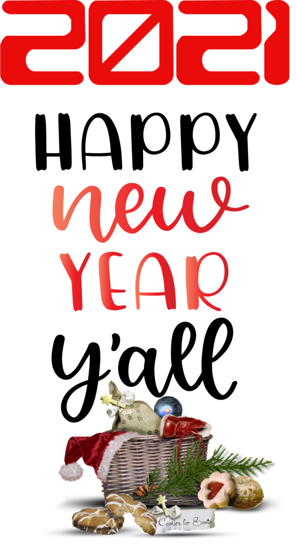 Transparent New Year Meter Font Mitsui cuisine M for Happy New Year 2021 for New Year