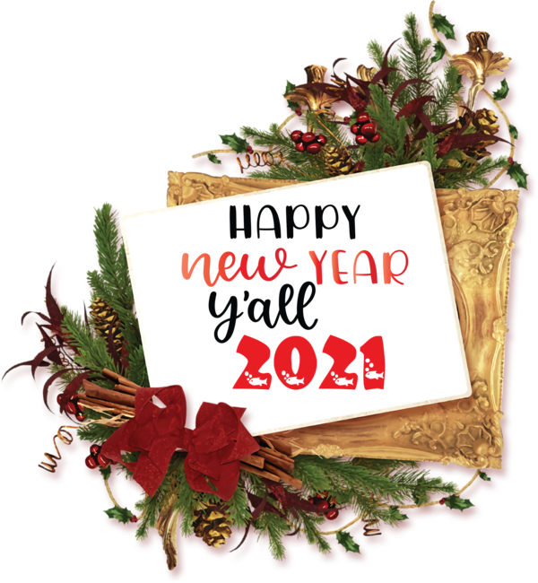 Transparent New Year Christmas Day Christmas decoration Christmas tree for Happy New Year 2021 for New Year