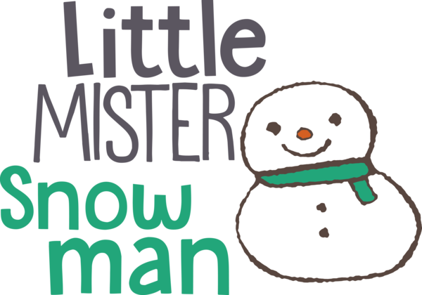 Transparent Christmas Cartoon Happiness Smile for Snowman for Christmas