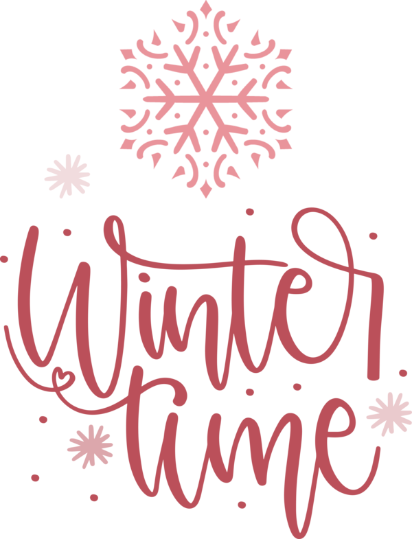 Transparent Christmas Icon Drawing Calligraphy for Hello Winter for Christmas