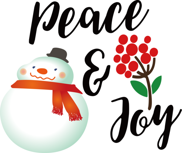 Transparent Christmas Rudolph Peace symbols Drawing for Be Jolly for Christmas