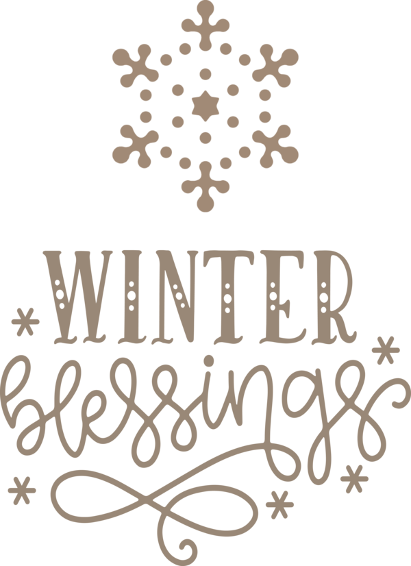 Transparent Christmas Wall decal Design Calligraphy for Hello Winter for Christmas