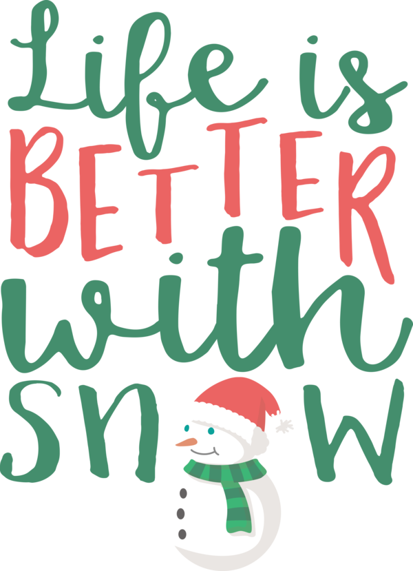 Transparent Christmas Logo Green Text for Snowflake for Christmas