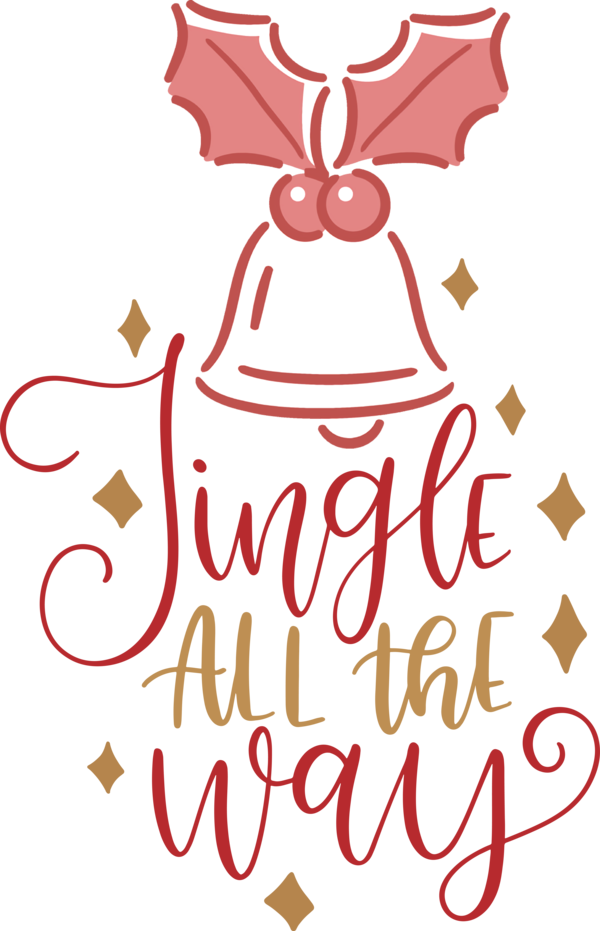 Transparent Christmas Jingle Logo Christmas Day for Jingle Bells for Christmas