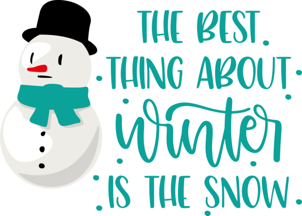 Transparent Christmas Logo Cartoon Smile for Hello Winter for Christmas