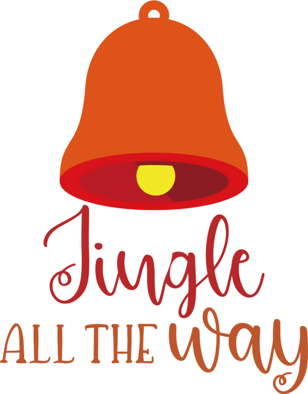 Transparent Christmas Logo Hat Line for Jingle Bells for Christmas