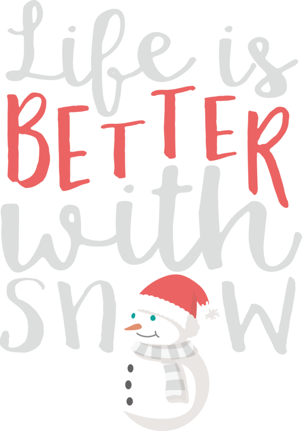 Transparent Christmas Design Text Meter for Snowflake for Christmas