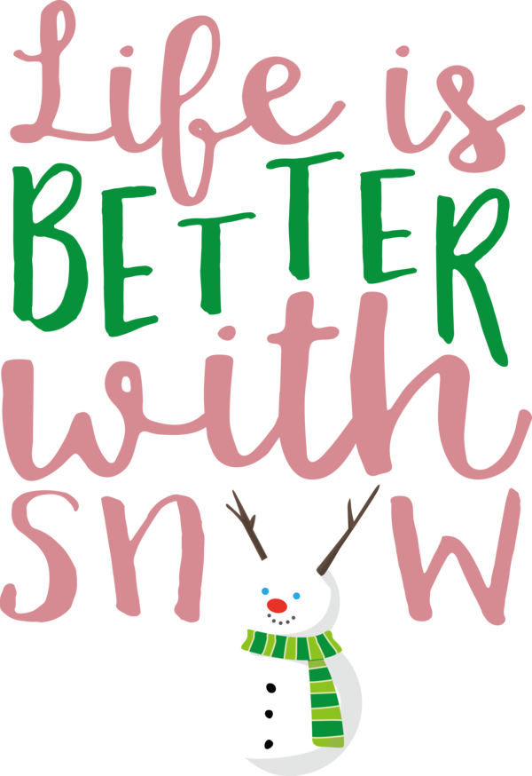 Transparent Christmas Logo Design Text for Snowflake for Christmas