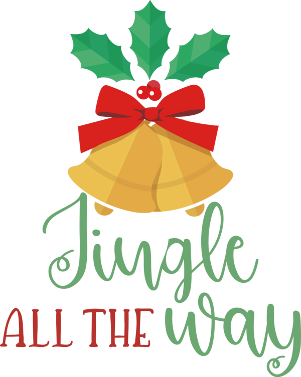 Transparent Christmas Logo Design Icon for Jingle Bells for Christmas