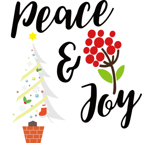 Transparent Christmas Icon Peace symbols Peace for Be Jolly for Christmas