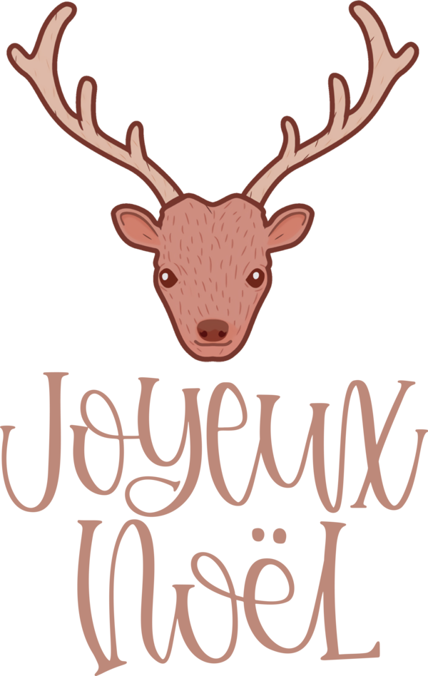 Transparent Christmas Reindeer Deer Elk for Noel for Christmas
