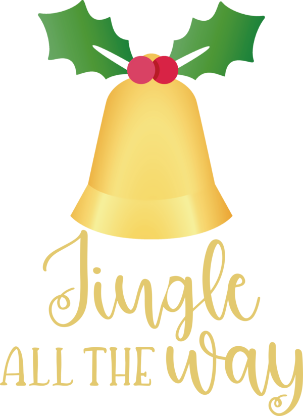 Transparent Christmas Icon Logo Design for Jingle Bells for Christmas