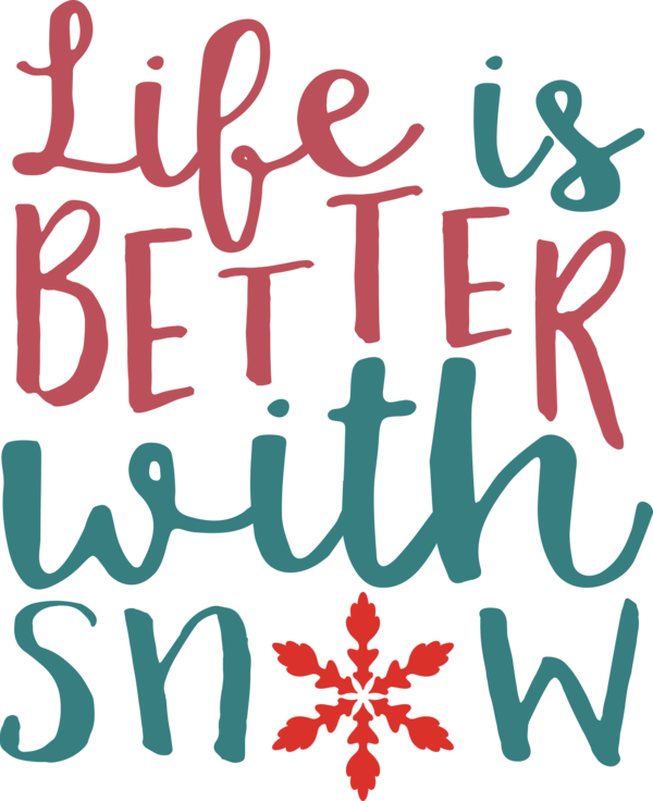 Transparent Christmas Logo Design Number for Snowflake for Christmas