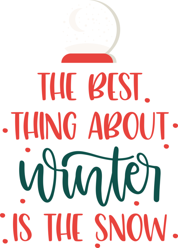 Transparent Christmas Font Line Meter for Hello Winter for Christmas