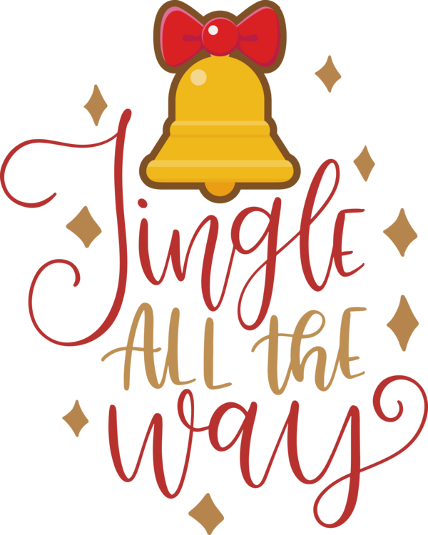 Transparent Christmas Jingle Logo Christmas Day for Jingle Bells for Christmas
