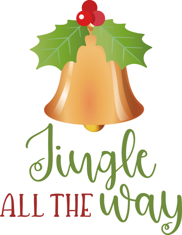 Transparent Christmas Icon Design Drawing for Jingle Bells for Christmas