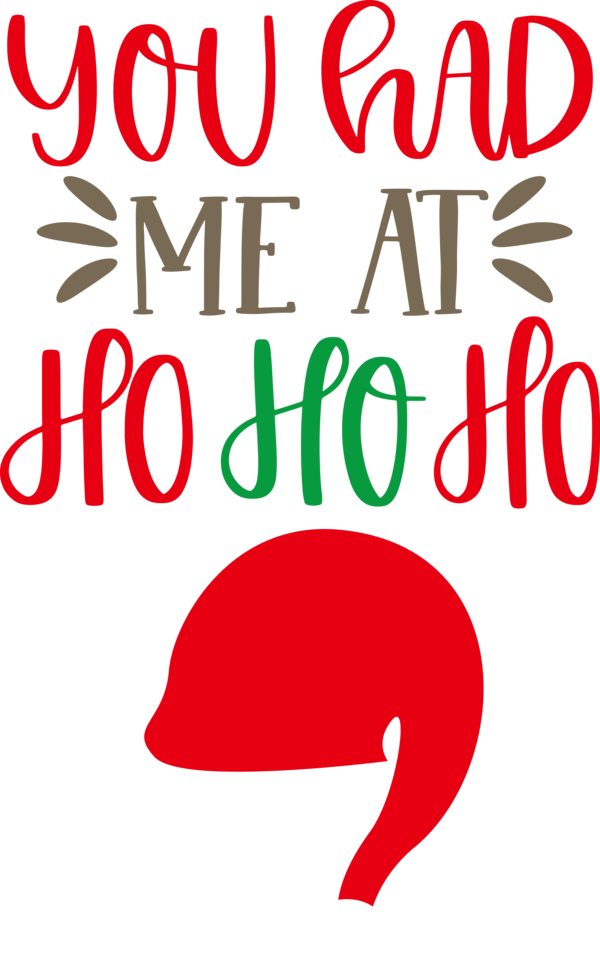 Transparent Christmas Logo Line Meter for Santa for Christmas