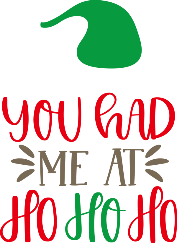 Transparent Christmas Logo Green Meter for Santa for Christmas