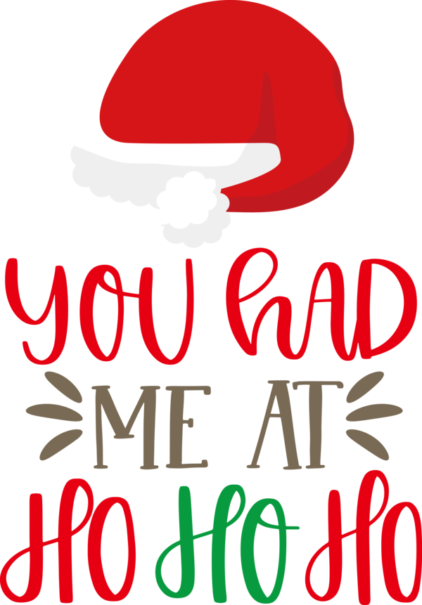 Transparent Christmas Logo Meter Line for Santa for Christmas