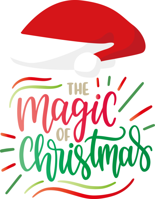 Transparent Christmas Logo Christmas Day Line for Merry Christmas for Christmas