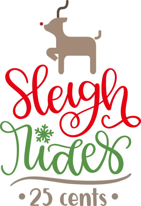 Transparent Christmas Deer Christmas decoration Logo for Sled for Christmas
