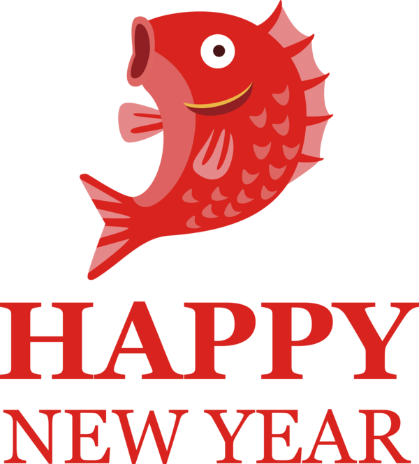 Transparent New Year Logo for Chinese New Year for New Year