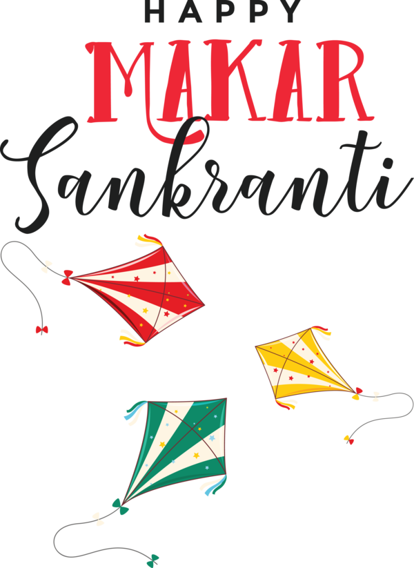 Transparent Makar Sankranti Design Line Triangle for Happy Makar Sankranti for Makar Sankranti