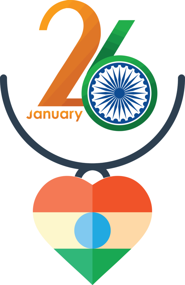 Transparent India Republic Day Logo Diagram Symbol for Happy India Republic Day for India Republic Day