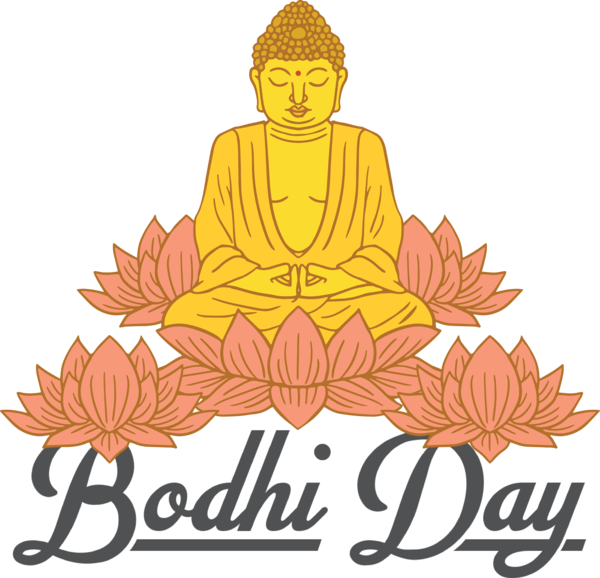 Transparent Bodhi Day Meter Sitting Flower for Bodhi for Bodhi Day