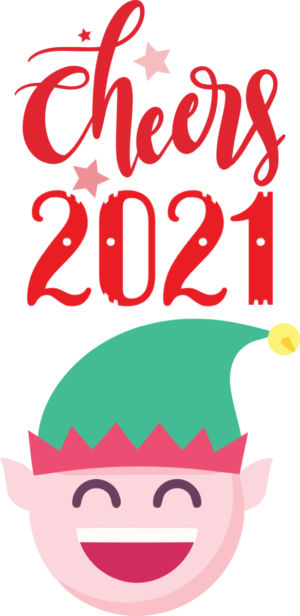 Transparent New Year Cartoon Line Meter for Welcome 2021 for New Year