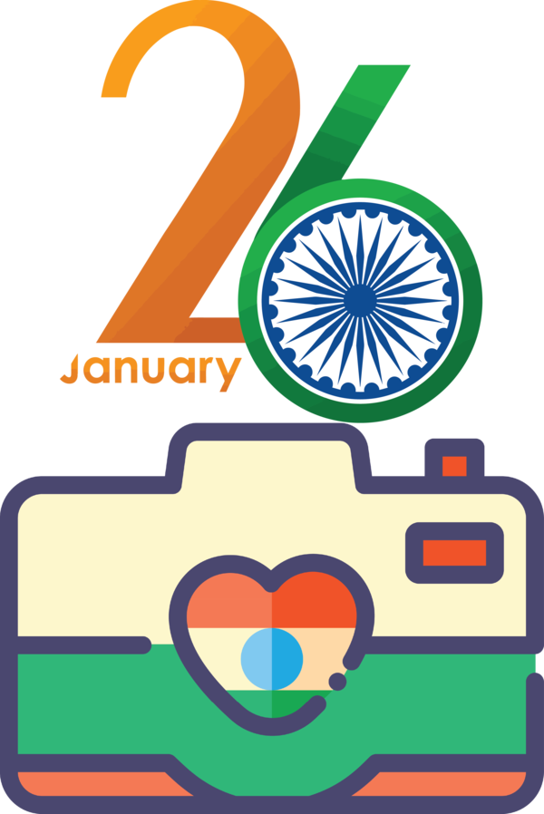 Transparent India Republic Day Logo Symbol Line for Happy India Republic Day for India Republic Day