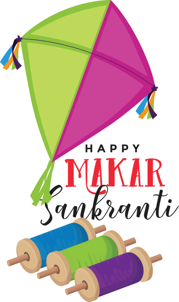 Transparent Makar Sankranti Festival Design Cartoon for Happy Makar Sankranti for Makar Sankranti