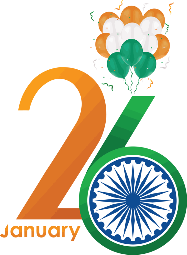 Transparent India Republic Day Logo Line Meter for Happy India Republic Day for India Republic Day