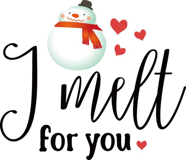 Transparent Christmas Logo Character Meter for Snowman for Christmas