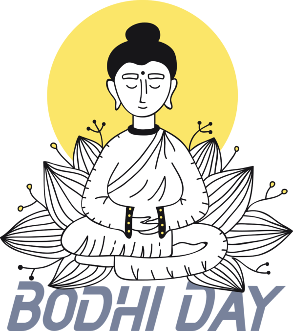 Transparent Bodhi Day Vesak Buddha's Birthday Happy Vesak for Bodhi for Bodhi Day
