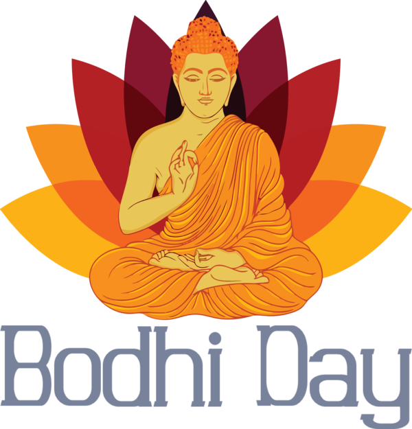Transparent Bodhi Day Gautama Buddha Buddharupa Zen for Bodhi for Bodhi Day