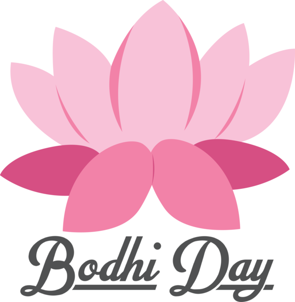 Transparent Bodhi Day Floral design Flower Design for Bodhi for Bodhi Day