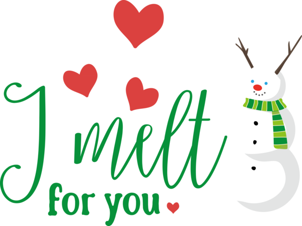 Transparent Christmas Logo Line Valentine's Day for Snowman for Christmas