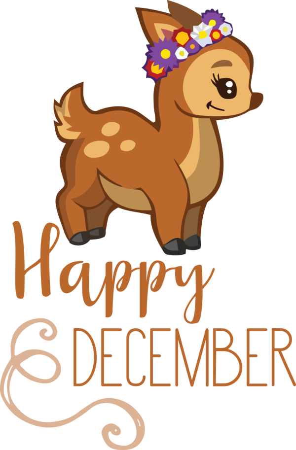Transparent Christmas Horse Dog Snout for Hello December for Christmas