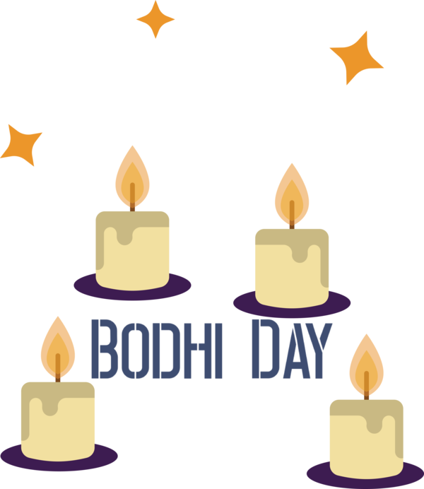 Transparent Bodhi Day Design Text Birthday for Bodhi for Bodhi Day