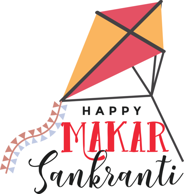 Transparent Makar Sankranti Diagram Line Triangle for Happy Makar Sankranti for Makar Sankranti