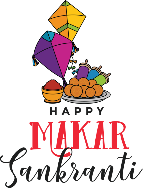 Transparent Makar Sankranti Line Meter Design for Happy Makar Sankranti for Makar Sankranti