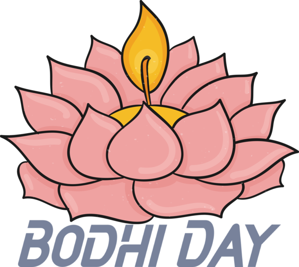 Transparent Bodhi Day Design Logo Art museum for Bodhi for Bodhi Day