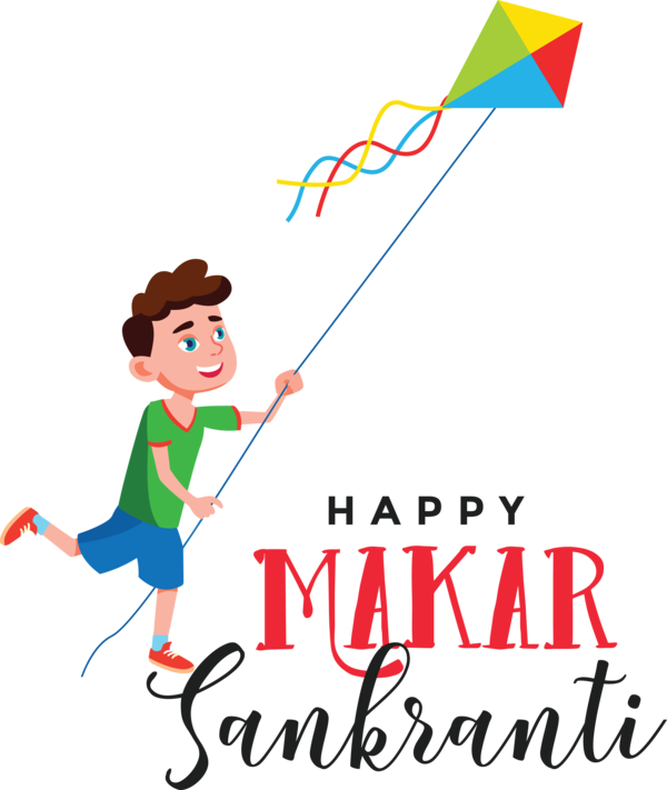 Transparent Makar Sankranti Royalty-free  Design for Happy Makar Sankranti for Makar Sankranti