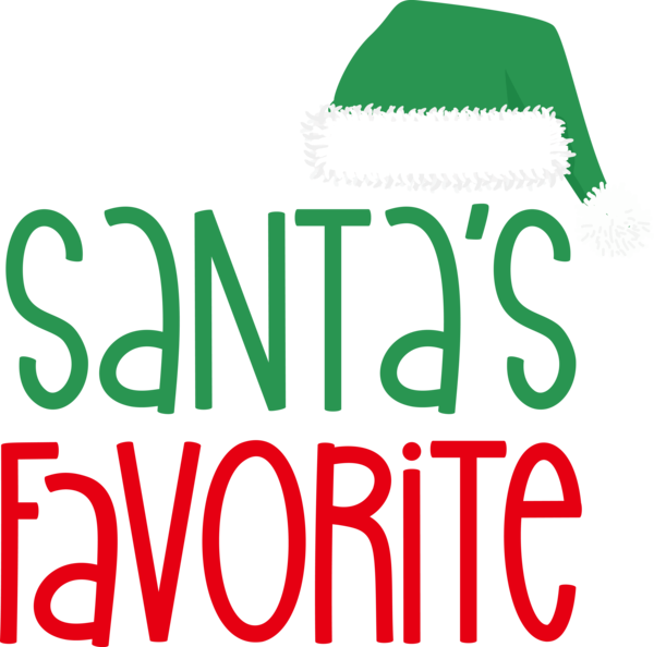 Transparent Christmas Logo Santa Claus Green for Santa for Christmas