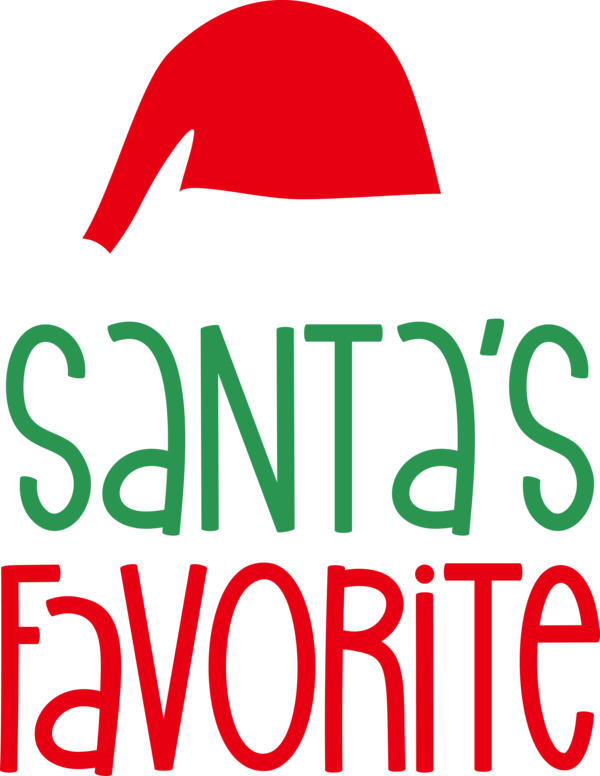 Transparent Christmas Logo Drawing Silhouette for Santa for Christmas