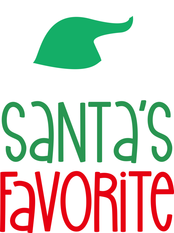 Transparent Christmas Logo Green Symbol for Santa for Christmas