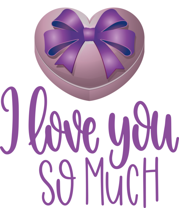 Transparent Valentine's Day Logo Font Lilac M for Valentines Day Quotes for Valentines Day