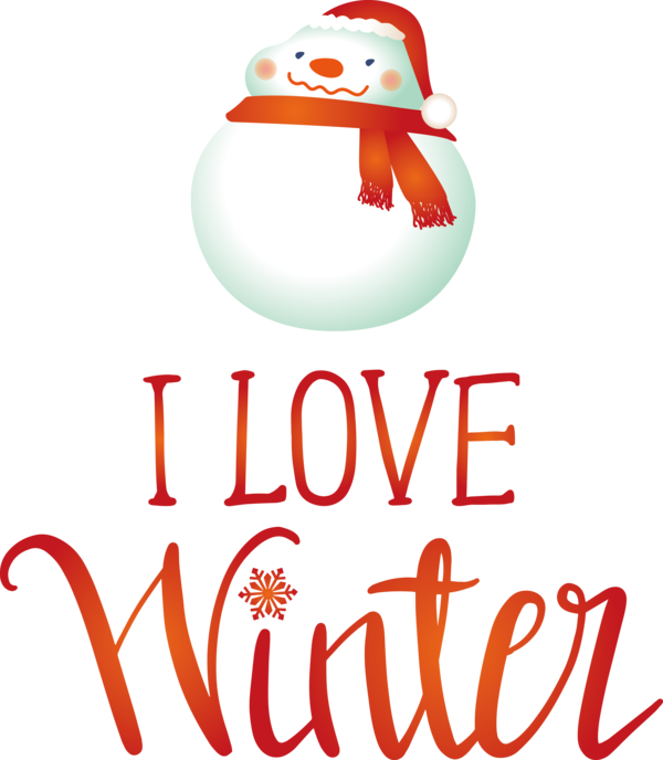 Transparent Christmas Birds Logo Beak for Hello Winter for Christmas